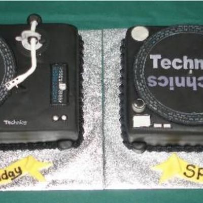 Technics Dj Cakes