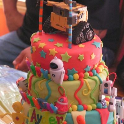 Wall-E 2Nd B-Day Cake
