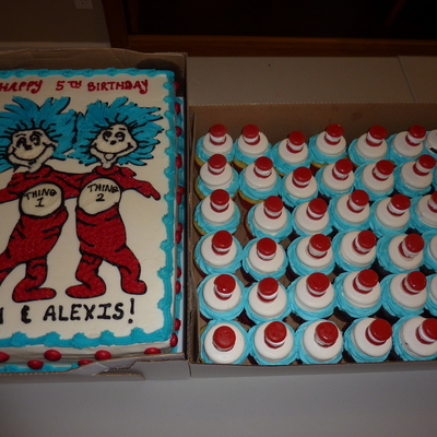 Dr. Seuss Thing 1 & Thing 2