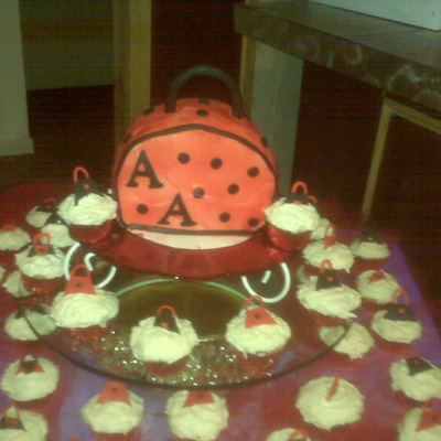 Purse Cake With Cakes