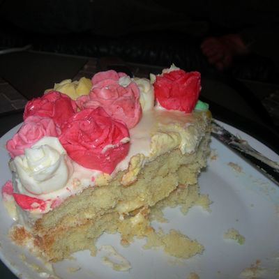 My First Decorated Cake :)