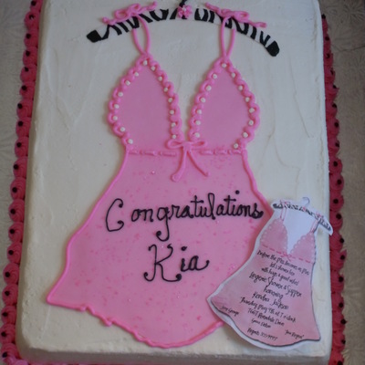 Lingerie Cake