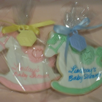Baby Shower Personalized Cookies