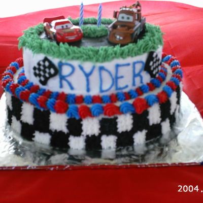 Cars 2 Tier Cake