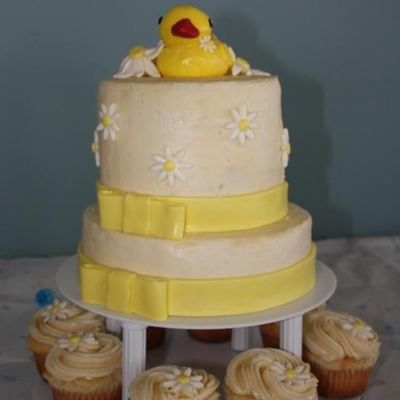 Rubber Duck And Daisy Baby Shower