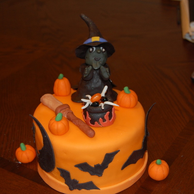 Halloween Birthday Cake