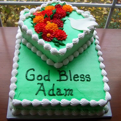 Fall Confirmation Cake