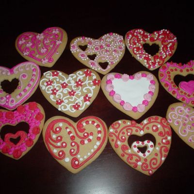 Valentine Cut-Out Cookies