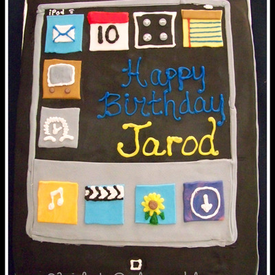 Ipod Birthday Cake