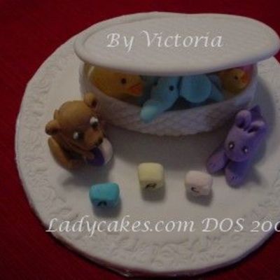 Cake Topper - Toy Box