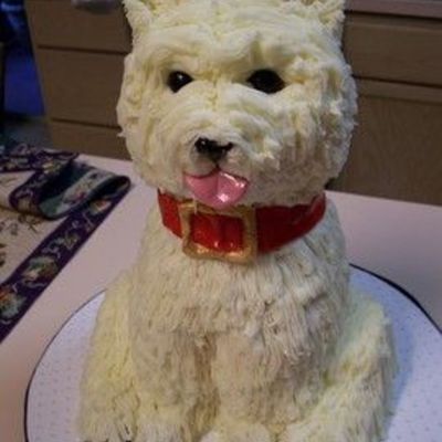 First Dog Cake