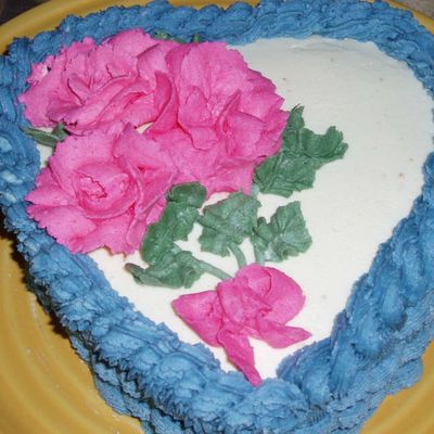 Basket Weave And Roses