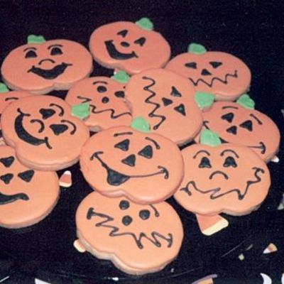 Halloween Cookies - Pumpkins