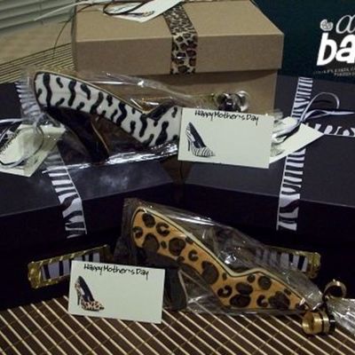 Leopard/zebra High Heel Shoes