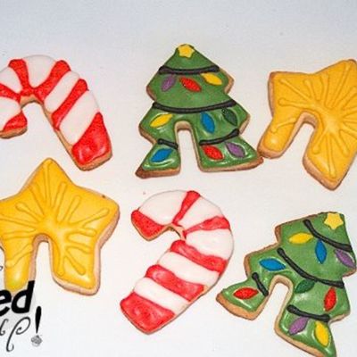 Christmas Tea Cup Cookies