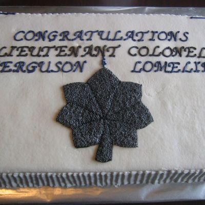 Lt Colonel Promotion