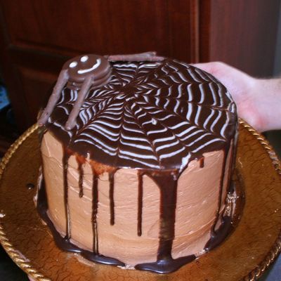 Spiderweb Cake