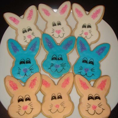 Easter Bunny Cookies