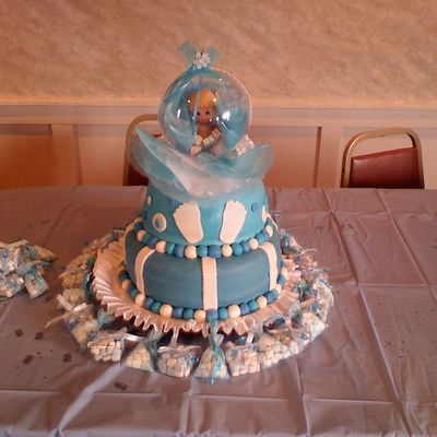 Boy Baby Shower Cake