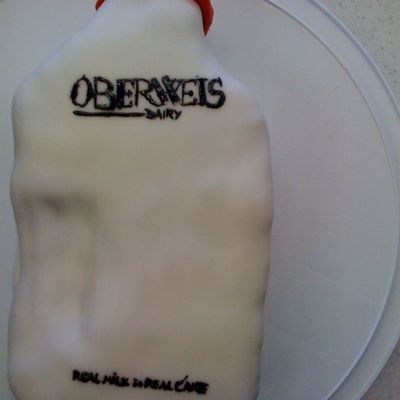 Oberweis Milk Botttle