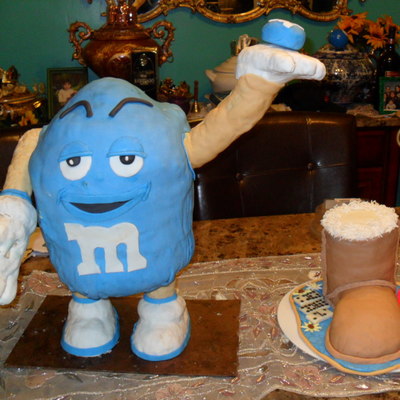 M&m Cake