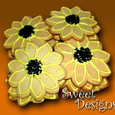 Sunflower Cookies