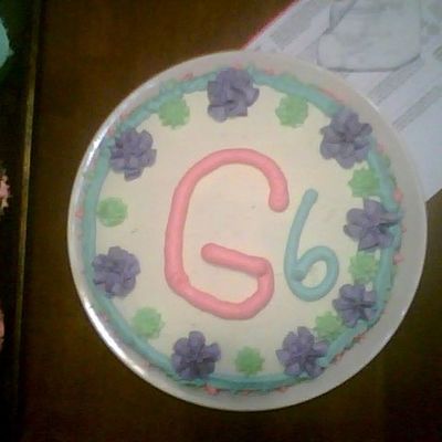 Gracie 6 Years Old Cake
