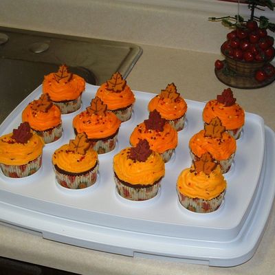 Fall/thanksgiving Cupcakes