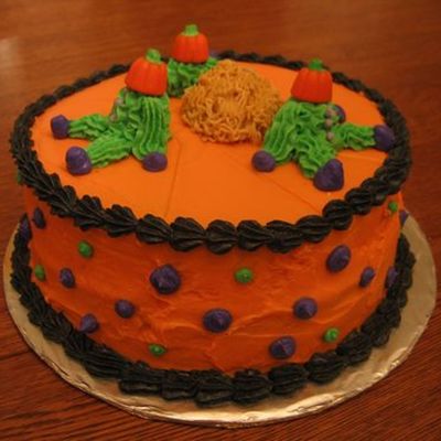 Halloween Clown Cake.