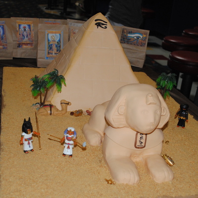 Egypt Birthday Cake