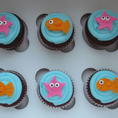 Under The Sea Cupcakes