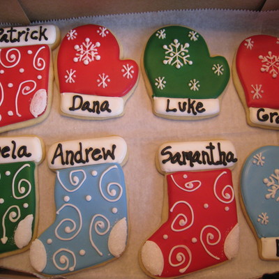 Personalized Christmas Cookies