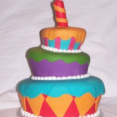 Topsy Turvy Cake