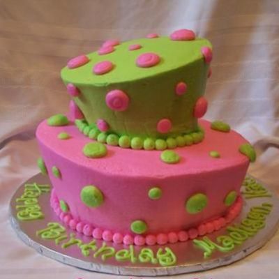 Whacky Polka Dot Cake
