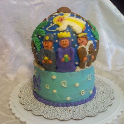 Snow Globe Back View