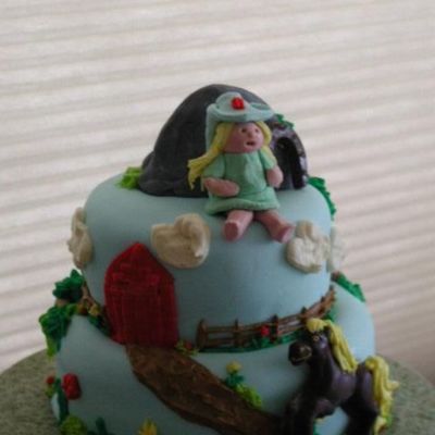 2 Sided Theme Cake / Cowgirl