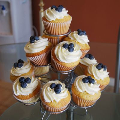 Lemon Blueberry Cupcakes