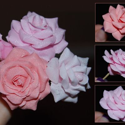 Gumpaste Roses