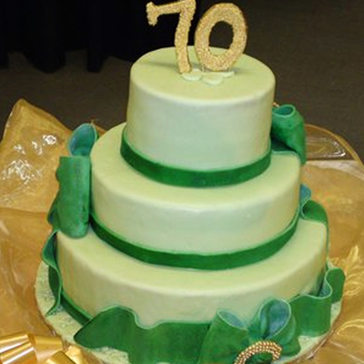 70Th Birthday Cake
