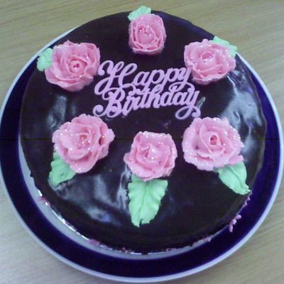 Chocolate Birthday Cake