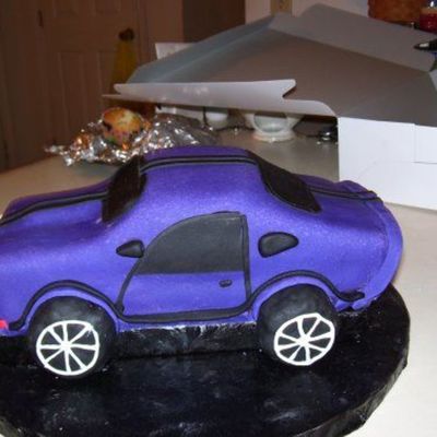 First Car Cake