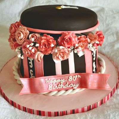 Hatbox Cake