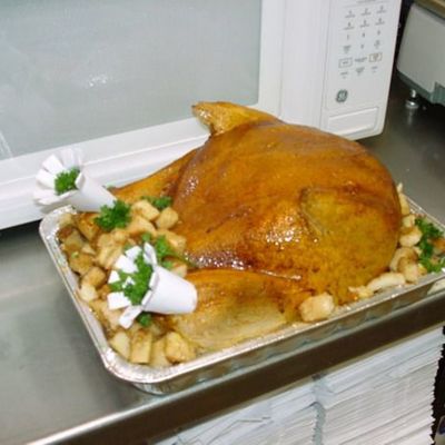 Thanksgiving Turkey Cake