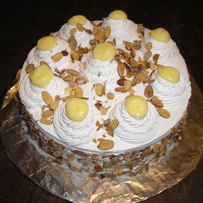 Burnt Almond Cake