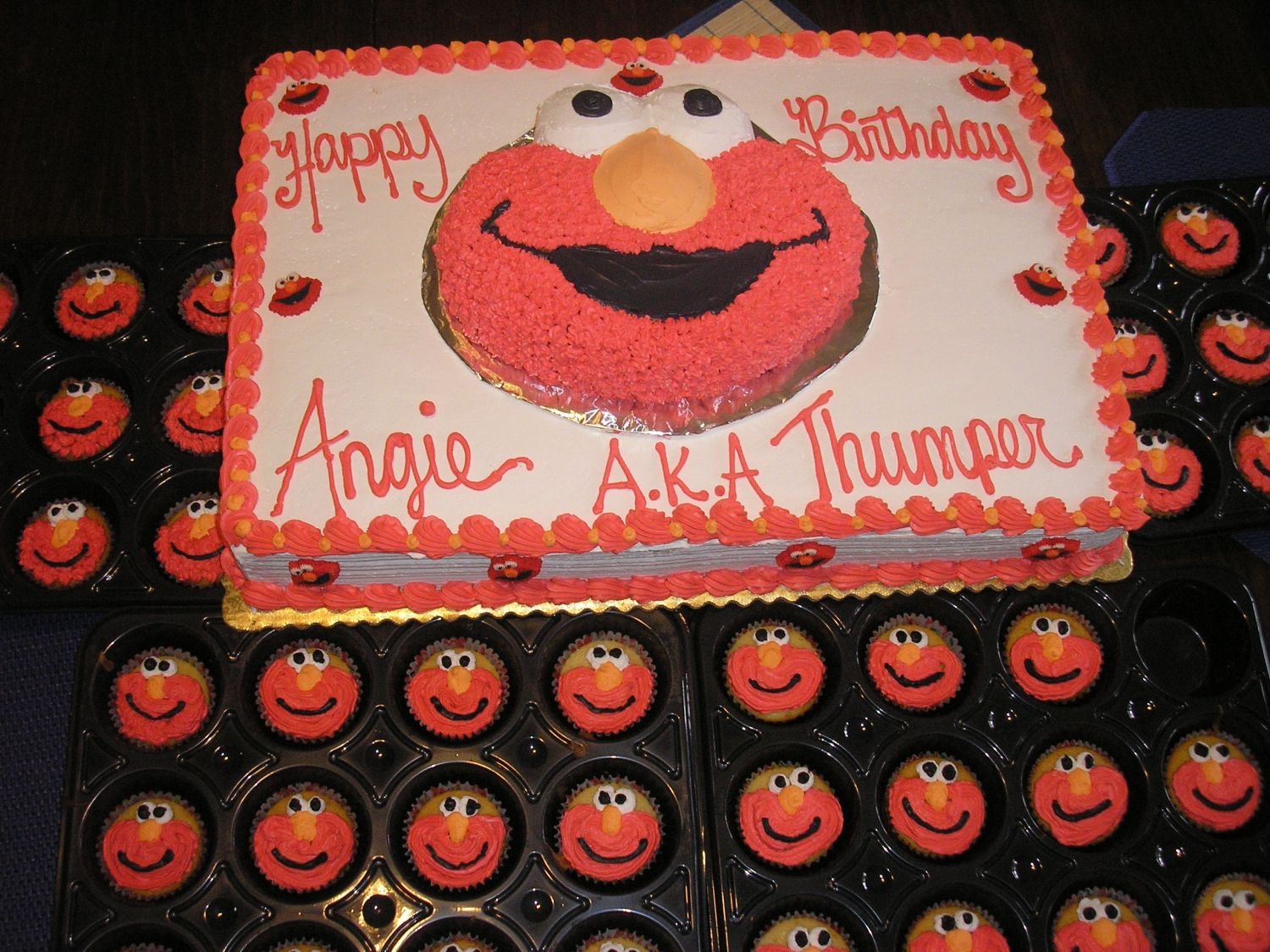 Elmo And Cupcake Elmo