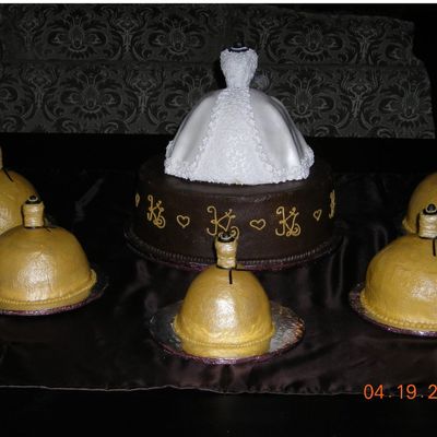 Bridesmaids And Bride