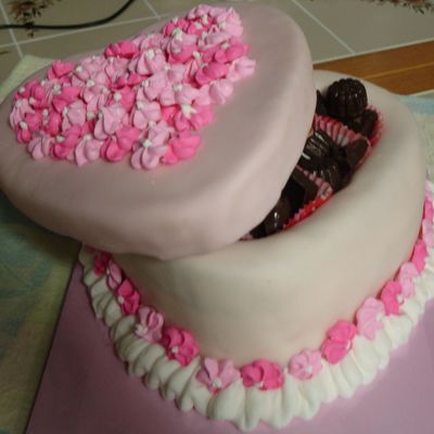 Valentine Heart Candy Box