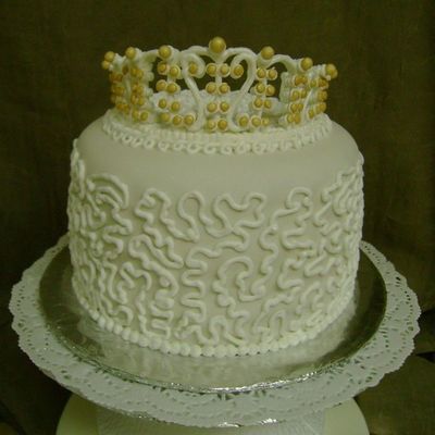 Bridal Shower Practice Cake