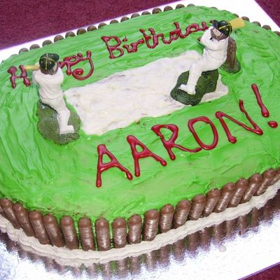 Children's Cricket Cake