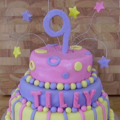 9Th Birthday Cake